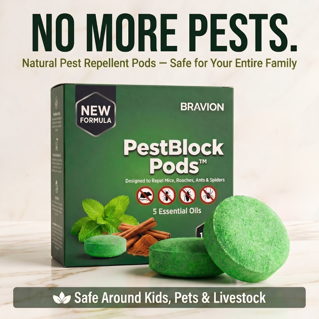 PestBlock Pods™ — Natural Pest Repellent – BRAVION