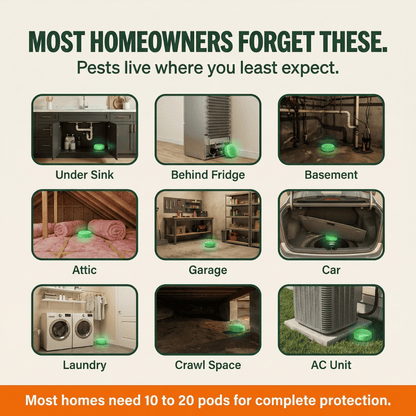 common pest entry points in home mice ants roaches natural barrier repellent solution